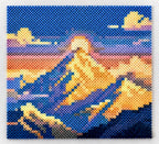 Sunlit Peaks