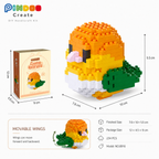 Caique, Mini Brick Cute Bird
