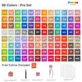 96 Colors Pro Set Fuse Beads Collection