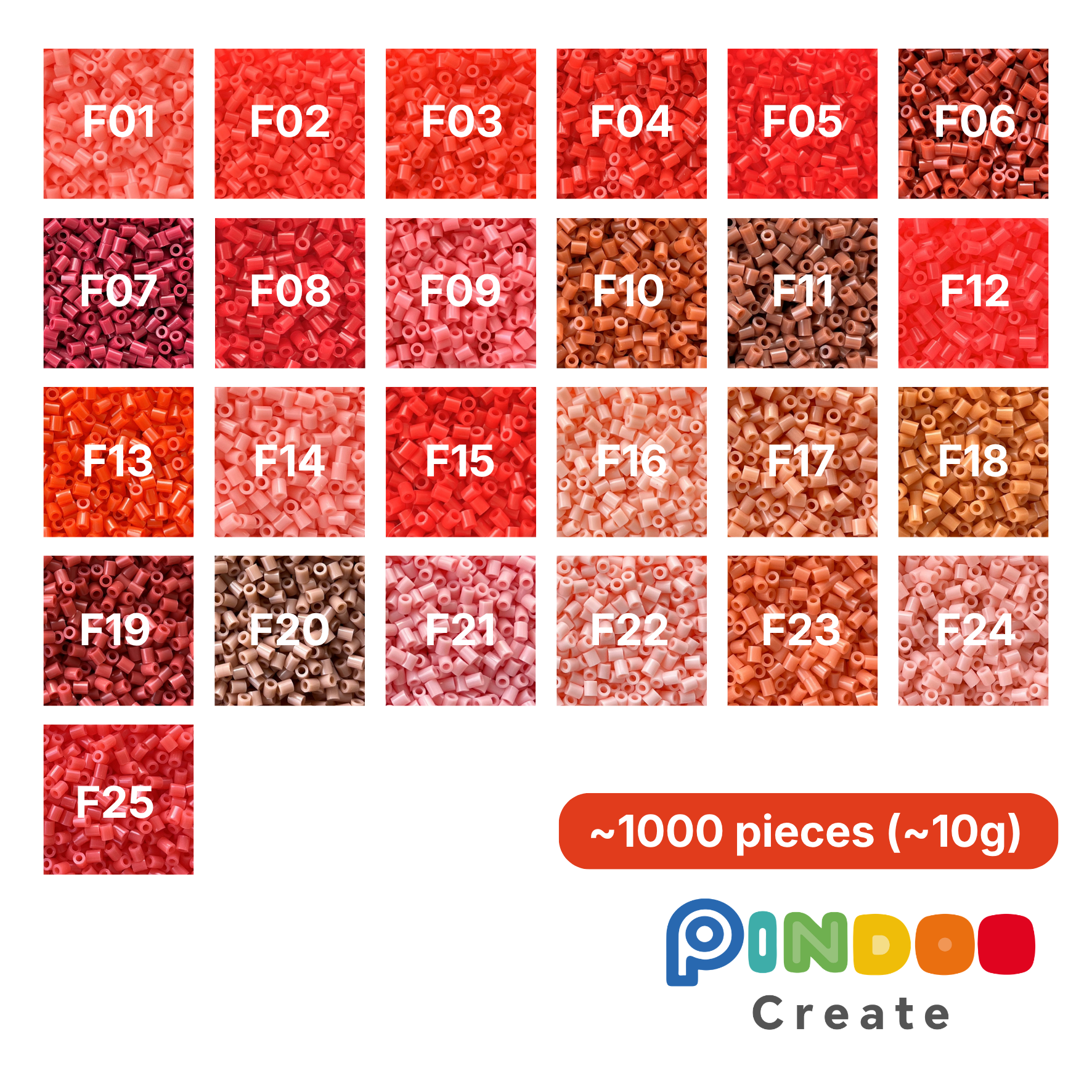 Pindoo Pack 10g(~1000) - F Serie