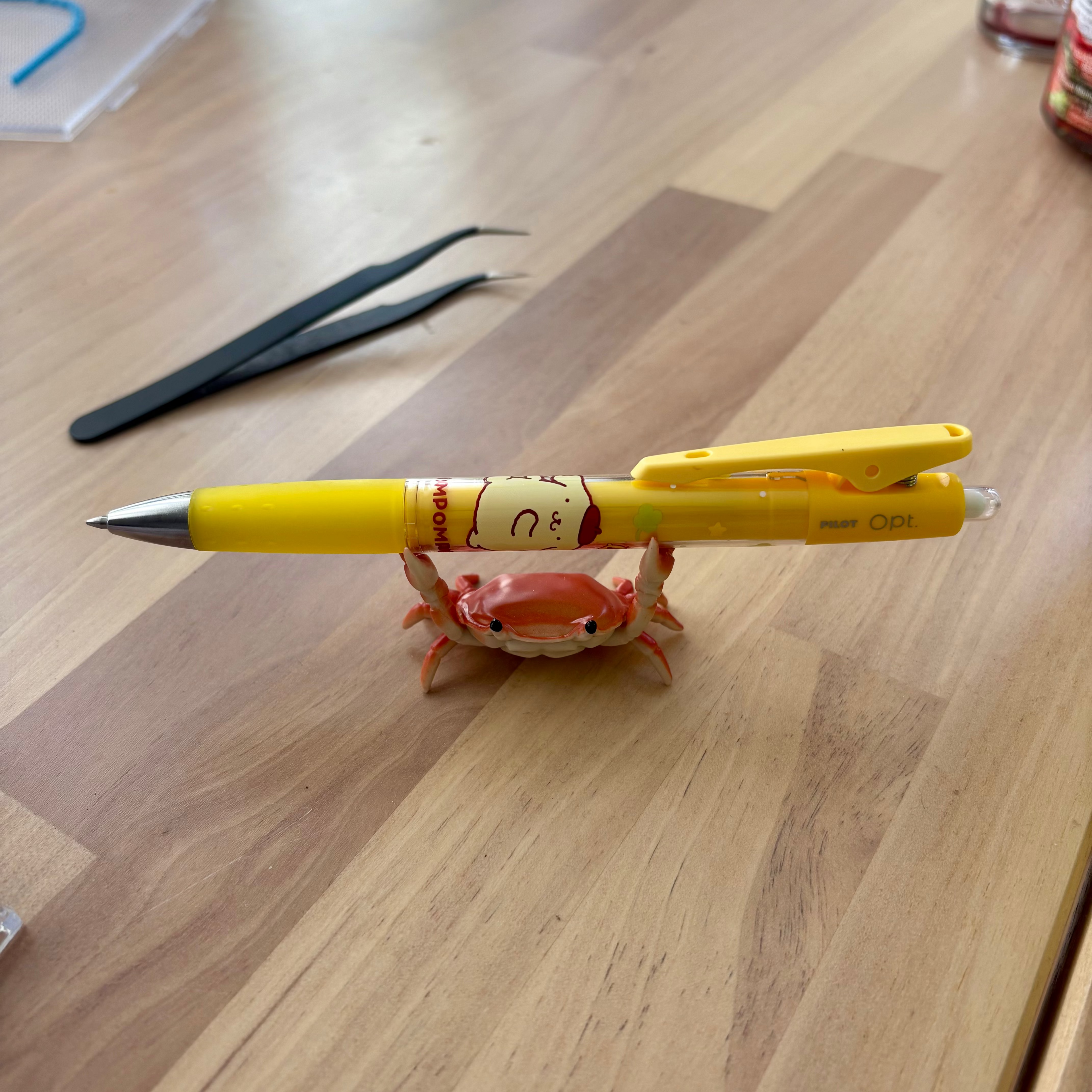 Little Crab Pen Holder, Cute Desk Pen Stand
