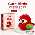 Macaw, Mini Brick Cute Bird